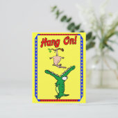 つるよ！アリゲーター ポストカード (スタンド正面)