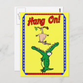 つるよ！アリゲーター ポストカード (正面/裏面)