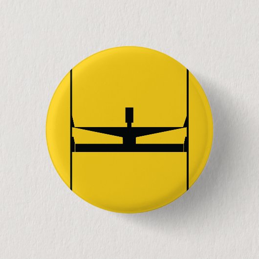 つるよ! 缶バッジ (正面)