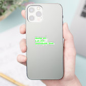 つるよ。考え過ぎさせてくれ。 シール (スマートフォン)