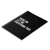 つるよ。考え過ぎさせてくれ。 ノートブック (左側)