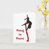 つるカード カード (黄色い花)