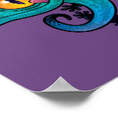 つるゲコカラフルで ポスター (角)