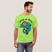 つるゲコカラフルで Tシャツ (正面フル)