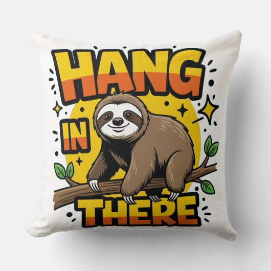 つるスロース クッション (正面)