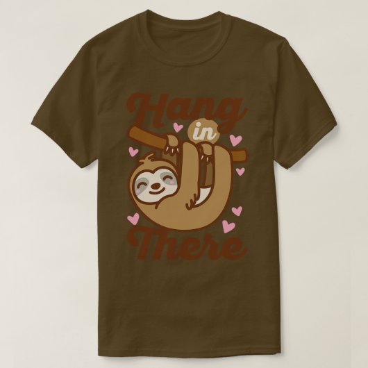 つるスロース Tシャツ (デザイン正面)