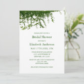 つるツアイビーグリーンブライダルシャワー 招待状 (スタンド正面)