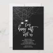 つるハローウィンパーティ 招待状 (正面)