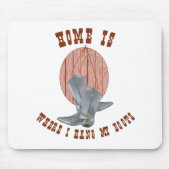 つるブーツ マウスパッド (正面)