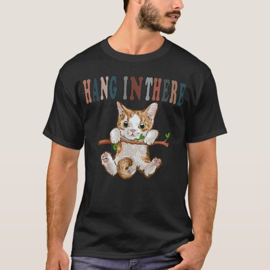 つるベビー猫 Tシャツ (正面)