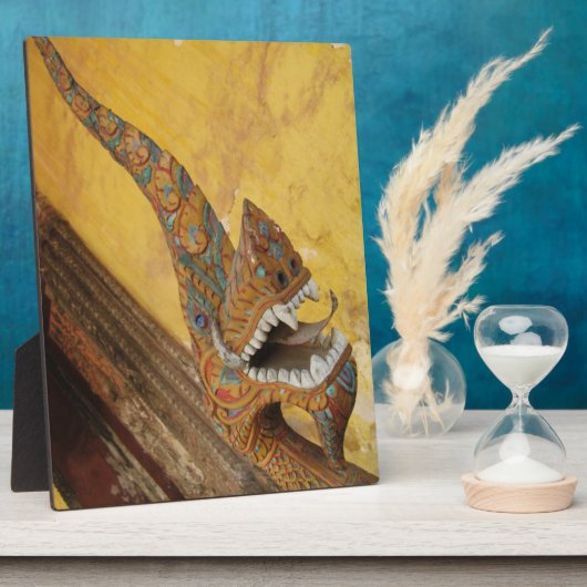 つるホド…ラオス・ビエンチャンのナガ フォトプラーク (側面)