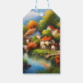 つるラベルとパッケージの挿入 ギフトタグ