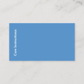 つるラベル 名刺 (裏面)