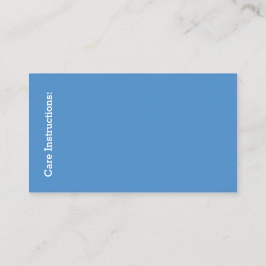 つるラベル 名刺 (裏面)