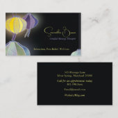 つるランタンホリスティック健康 名刺 (正面/裏面)