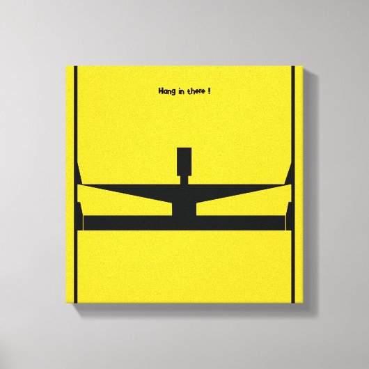 つる中だ！ミケーレ・モーセに キャンバスプリント (正面)