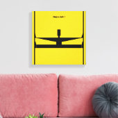 つる中だ！ミケーレ・モーセに キャンバスプリント (インサイチュ (リビング))