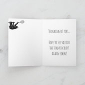 つる中だ！熱帯雨林のスロッステニス選手 カード (内部)