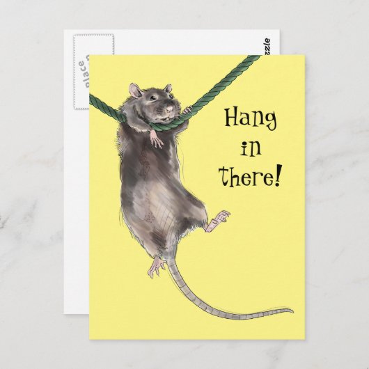 つる中で ポストカード (正面/裏面)