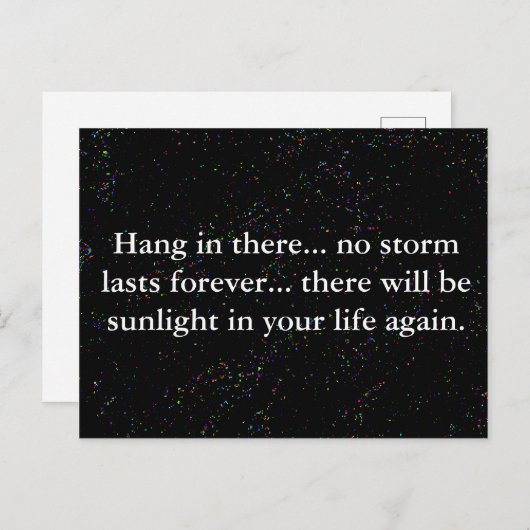 つる引用文 ポストカード (正面/裏面)