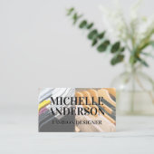 つる服 |ワードローブデザイン 名刺 (スタンド正面)