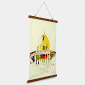 つる栄光のドーム 吊り下げ型タペストリー (傾斜あり)