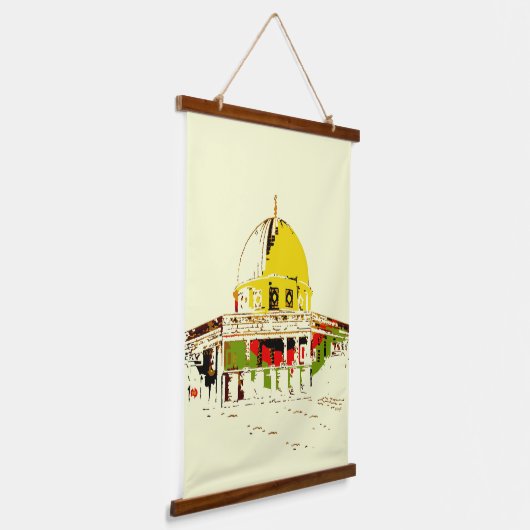 つる栄光のドーム 吊り下げ型タペストリー (傾斜あり)