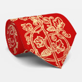 つる植物およびブドウ ネクタイ (ロール)