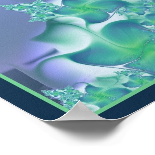 つる植物で ポスター (角)