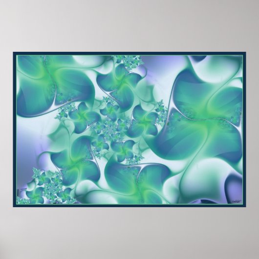 つる植物で ポスター (正面)