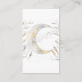 つる植物と月 エンクロージャーカード (正面)