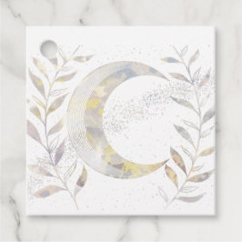 つる植物と月 フェイバータグ