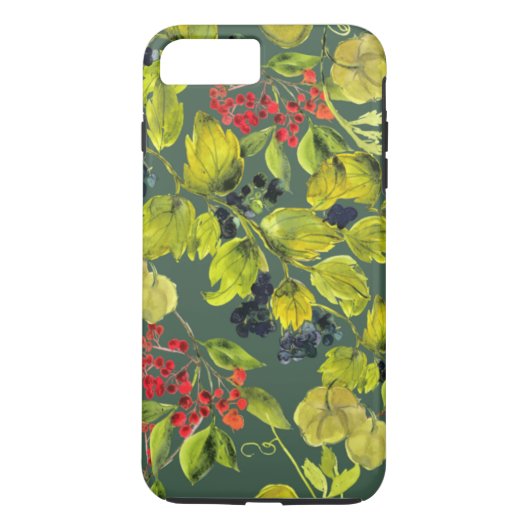 つる植物と果実 Case-Mate iPhoneケース (裏面)