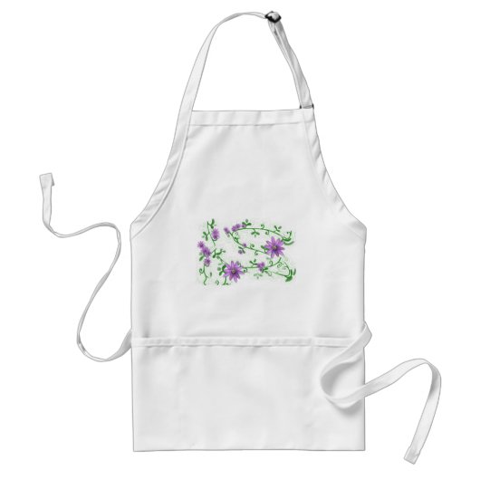つる植物のエプロンの花 スタンダードエプロン (正面)