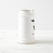 つる植物のステインのマグのフルーツ ビールジョッキ (中央)