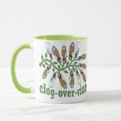 つる植物のダンス上の障害物 マグカップ (左)