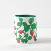 つる植物のマグのいちご マグカップ (中央)