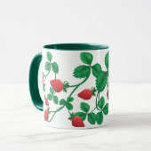 つる植物のマグのいちご マグカップ (正面左)