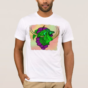 つる植物のワイン Tシャツ