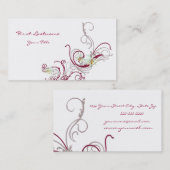 つる植物の名刺 名刺 (正面/裏面)