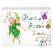 つる植物の研修会の踊りの妖精のカレンダー カレンダー (カバー)