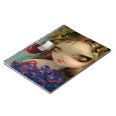 "つる植物の精神: メルローの"ノート ノートブック (左側)