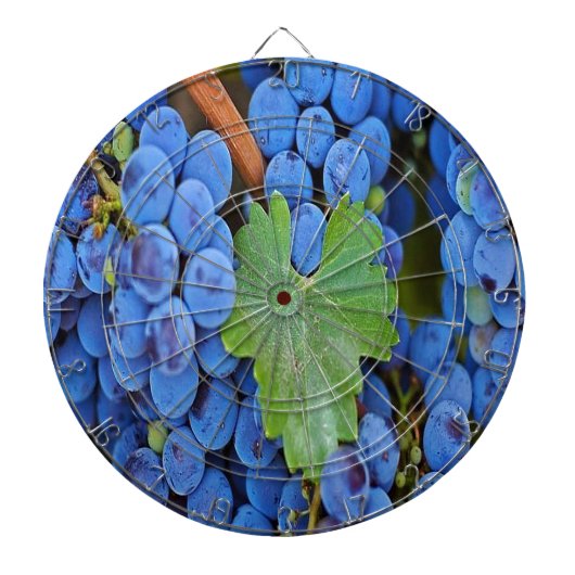 つる植物の葡萄 ダーツボード (正面)