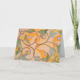 つる植物の金ゴールド カード