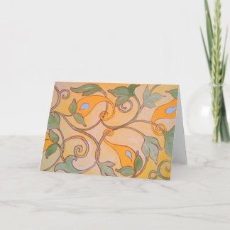 つる植物の金ゴールド カード