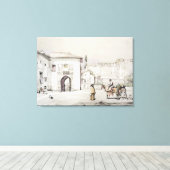 つる植物の門（プエルタ・デル・ヴィノ）、'スケッチ キャンバスプリント (インサイチュ (ウッドフロア))