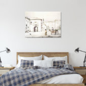 つる植物の門（プエルタ・デル・ヴィノ）、'スケッチ キャンバスプリント (インサイチュ (寝室))