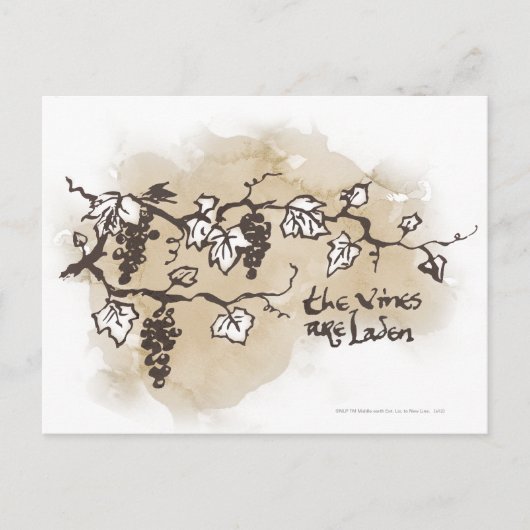 つる植物はラデン ポストカード (正面)