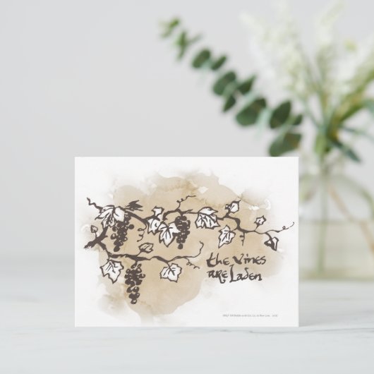 つる植物はラデン ポストカード (スタンド正面)