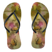 つる植物エレガントグレープアートビーチサンダル ビーチサンダル (ソール)